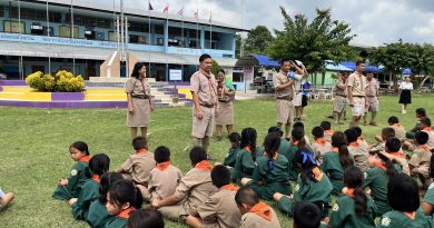 โรงเรียนจัดกิจกรรมซ้อมแผนเผชิญเหตุกรณี (แผ่นดินไหว) ในระดับชั้นอนุบาล 1 ถึงชั้นมัธยมศึกษาปีที่ 3 วันพุธที่ 18 มิถุนายน 2568